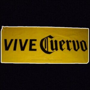 Very large Jose Cuervo Banner tequila - Vive CUERVO